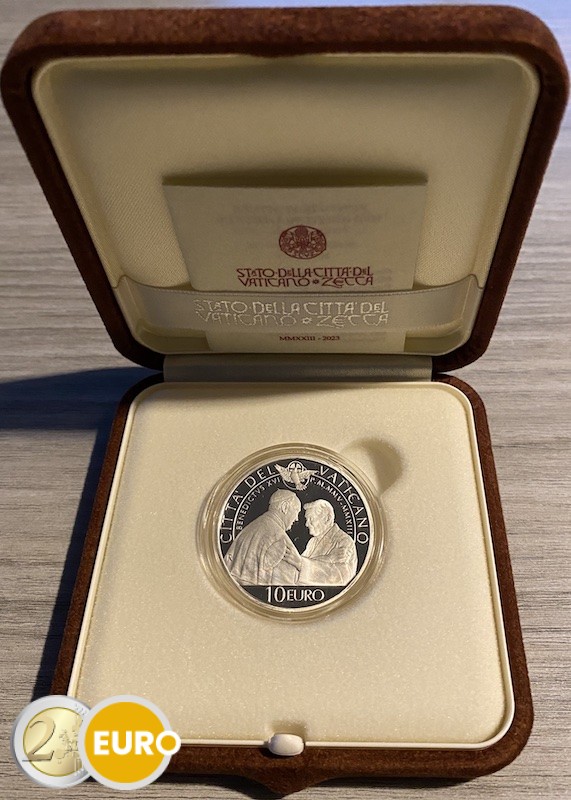 10 euro Vatican 2023 - Benedict XVI BE Proof Silver