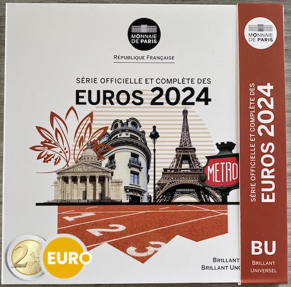 Euro set BU FDC France 2024