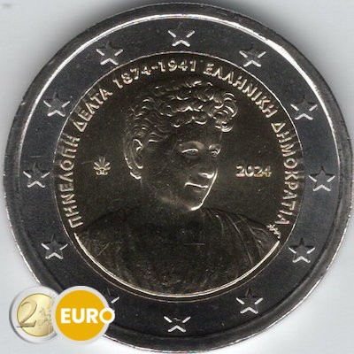 2 Euro Griechenland 2024 - Penelope Delta UNZ