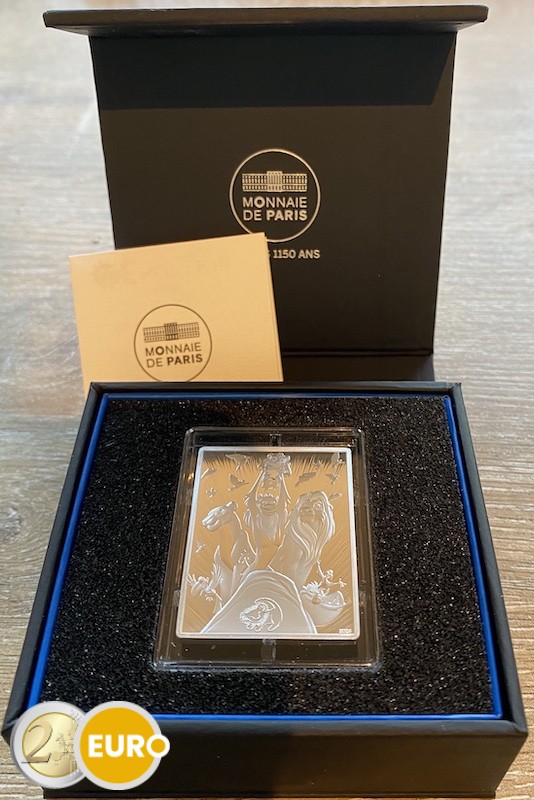 10 euro France 2024 - 30 years Lion King BE Proof silver rectangular
