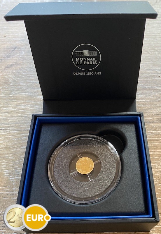 5 euro France 2024 - 30 years Lion King BE Proof gold