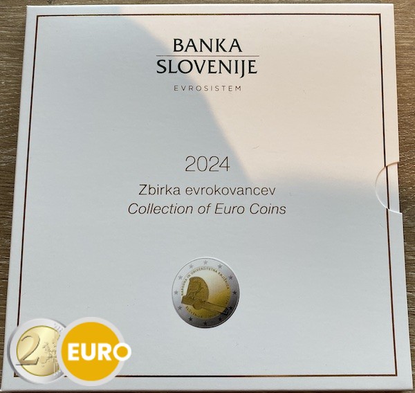 Euro set BE Proof Slovenia 2024