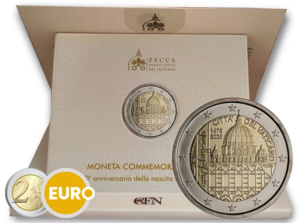 2 Euro Vatikan 2025 - Michelangelo Stgl.