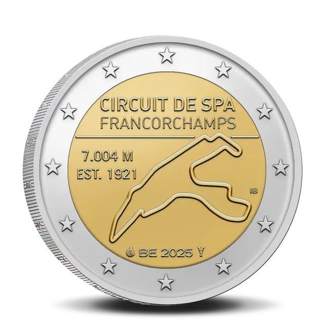 2 Euro Belgien 2025 - Spa-Francorchamps UNZ