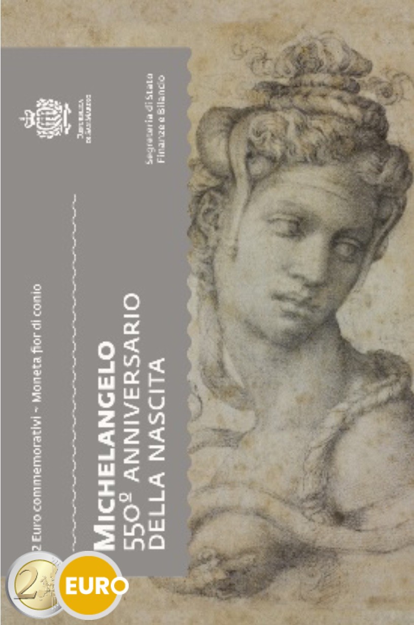 2 Euro San Marino 2025 - Michelangelo Stgl.