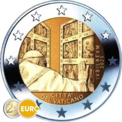 2 Euro Vatikan 2025 - Heilige Jahr PP