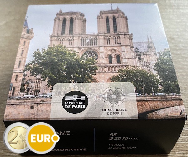 2 Euro Frankreich 2025 - Notre Dame von Paris PP