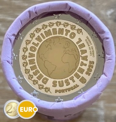 Rolle 2 Euro Portugal 2025 - Nachhaltige Entwicklung