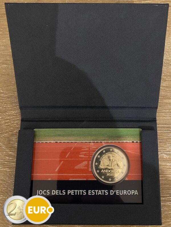 2 euro Andorra 2025 - Spelen Kleine Staten BE Proof