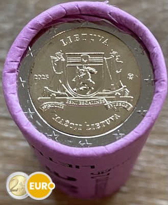 Rolle 2 Euro Litauen 2025 - Mažoji Lietuva