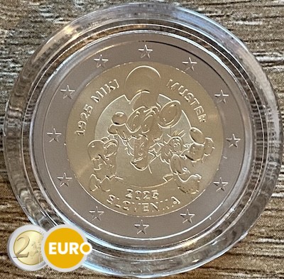 2 euro Slovenia 2025 - Miki Muster BE Proof