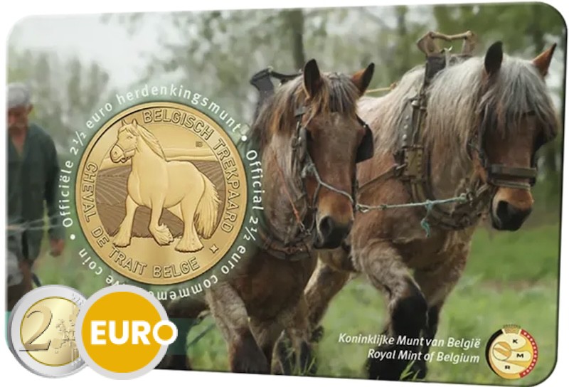 2,50 Euro Belgien 2026 - Brabanter Stgl. Coincard NL