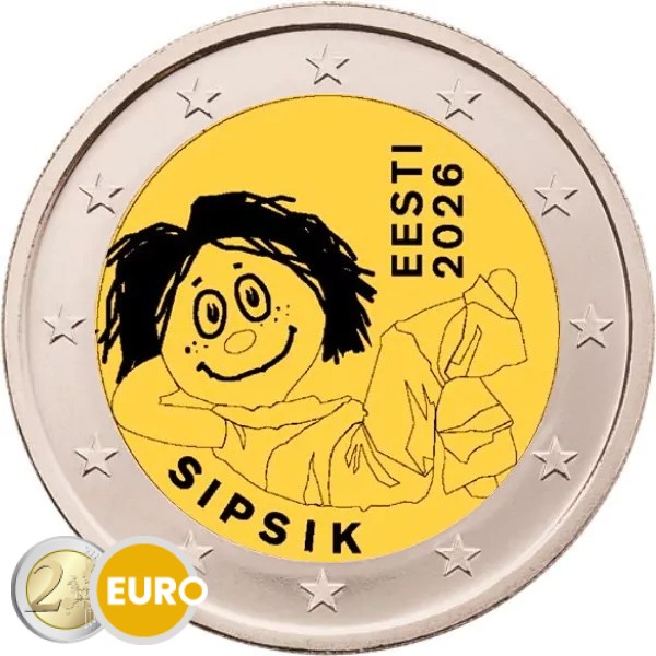2 euros Estonia 2026 - Sipsik UNC