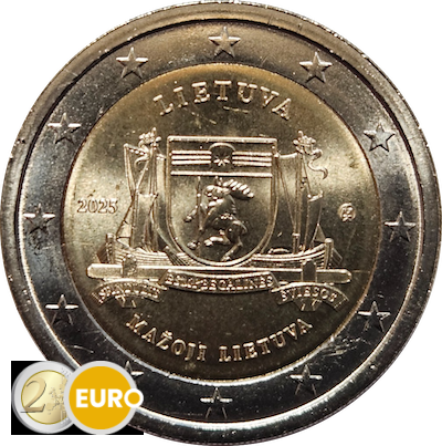 2 Euro Litauen 2025 - Mažoji Lietuva UNZ