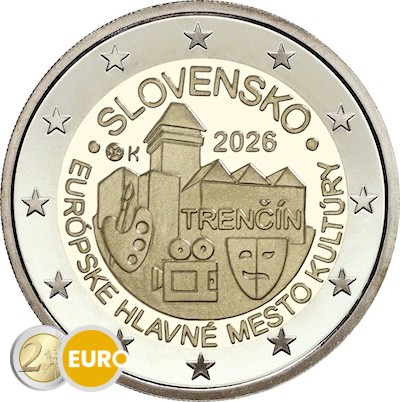 2 Euro Slowakei 2026 - Trenčín UNZ