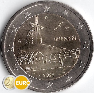 2 Euro Deutschland 2026 - Bremen – Klimahaus UNZ