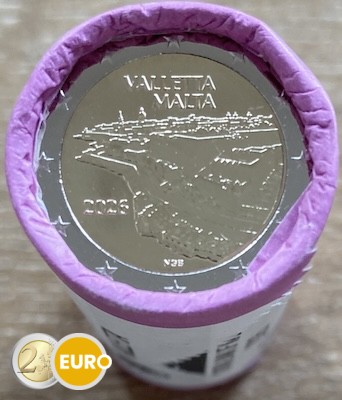 Rouleau 2 euros Malte 2026 - La Valette Valletta