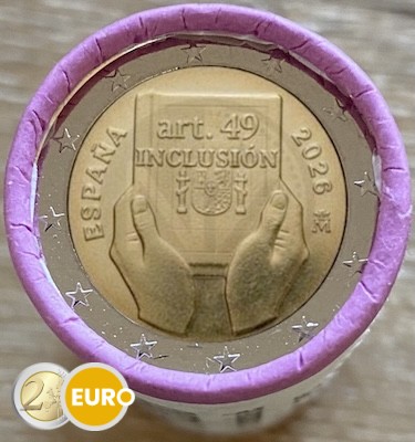 Rollo 2 Euro Spanien 2026 - Inklusion