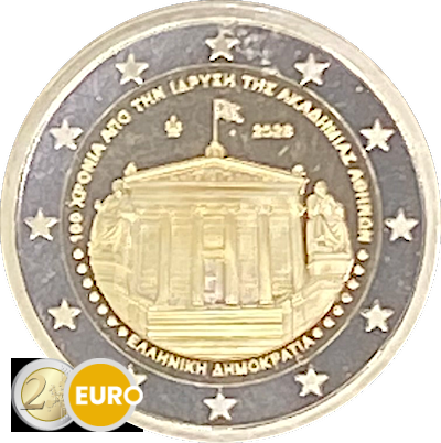 2 Euro Griechenland 2026 - Akademie von Athen UNZ