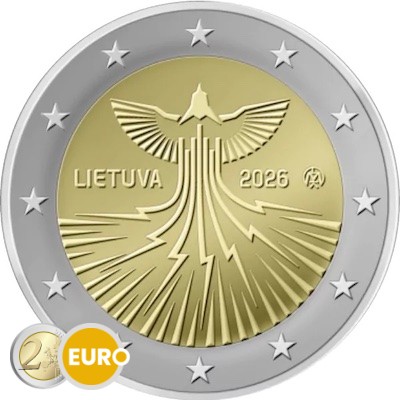 2 Euro Litauen 2026 - Energieunabhängigkeit UNZ