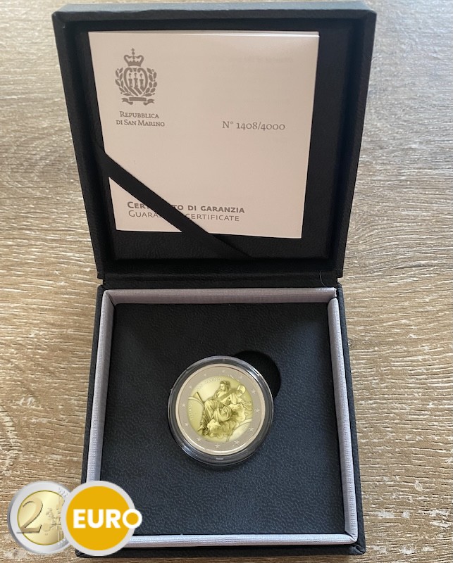 2 Euro San Marino 2026 - Tizian Tiziano Vecellio PP