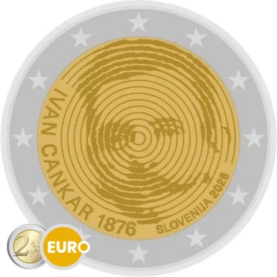 2 Euro Slowenien 2026 - Ivan Cankar UNZ