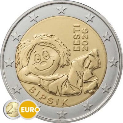 2 Euro Estland 2026 - Sipsik UNZ