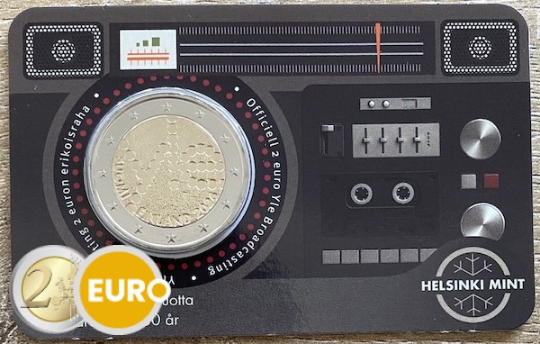 2 Euro Finnland 2026 - Finnischer Rundfunk Yleisradio Stgl. Coincard FI / SE