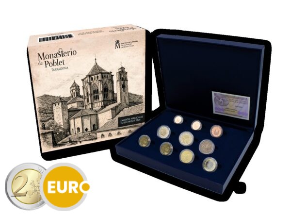 KMS Spanien 2026 PP + 2 x 2 Euro - Poblet