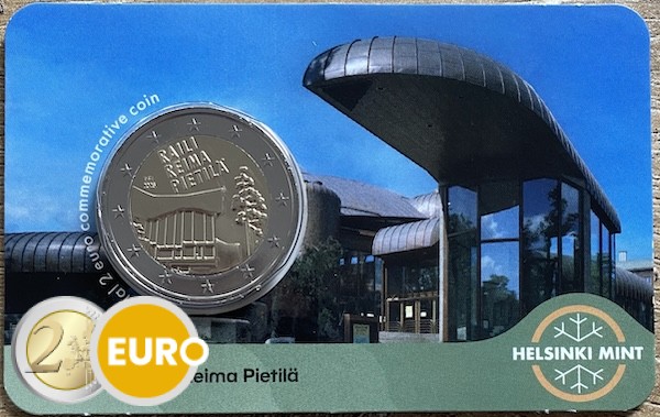 2 Euro Finnland 2026 - Raili und Reima Pietilä Stgl. Coincard EN