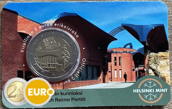 2 Euro Finnland 2026 - Raili und Reima Pietilä Stgl. Coincard FI / SE