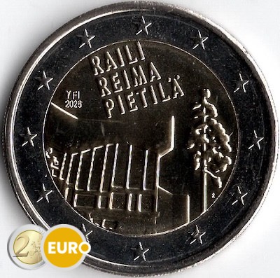 2 Euro Finnland 2026 - Raili und Reima Pietilä UNZ