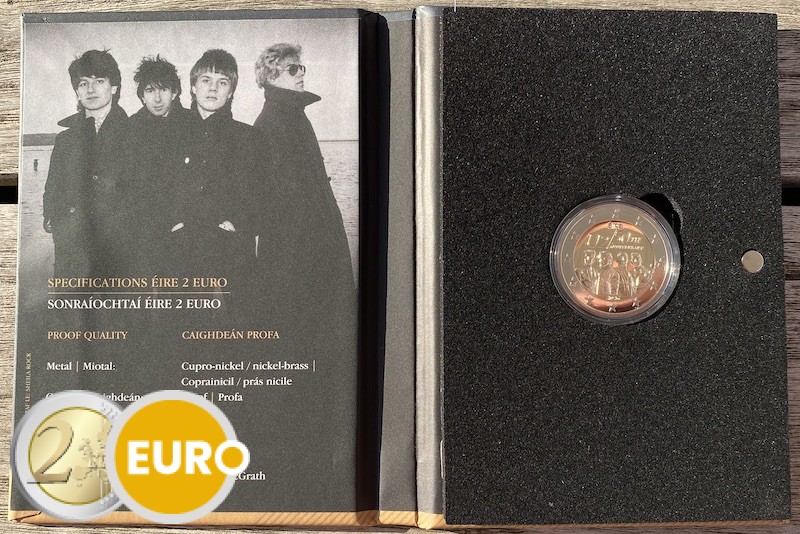 2 Euro Irland 2026 - 50 Jahre U2 PP